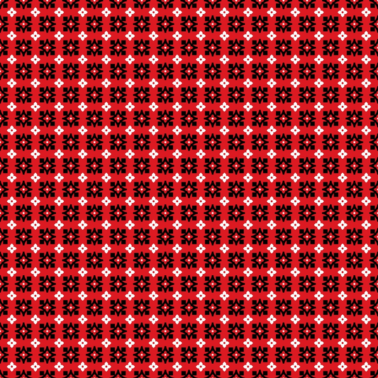Red Bandana Pattern 10 Quilting Cotton Fabric