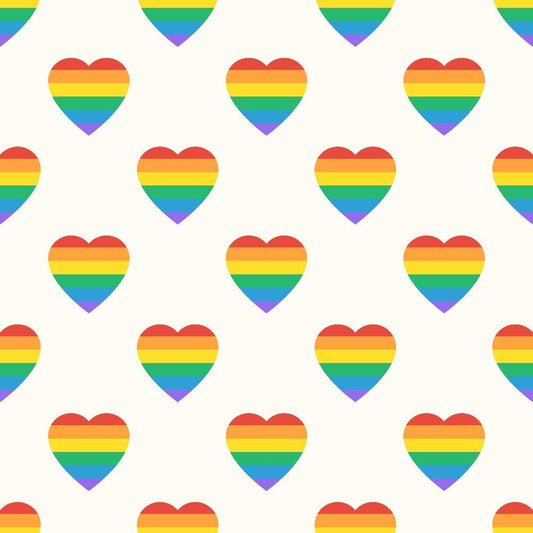Love is Love Pattern 7 Quilting Cotton Fabric