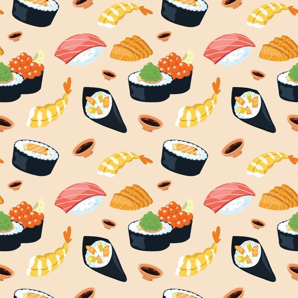 My Favorite Sushi Pattern 5 Quilting Cotton Fabric
