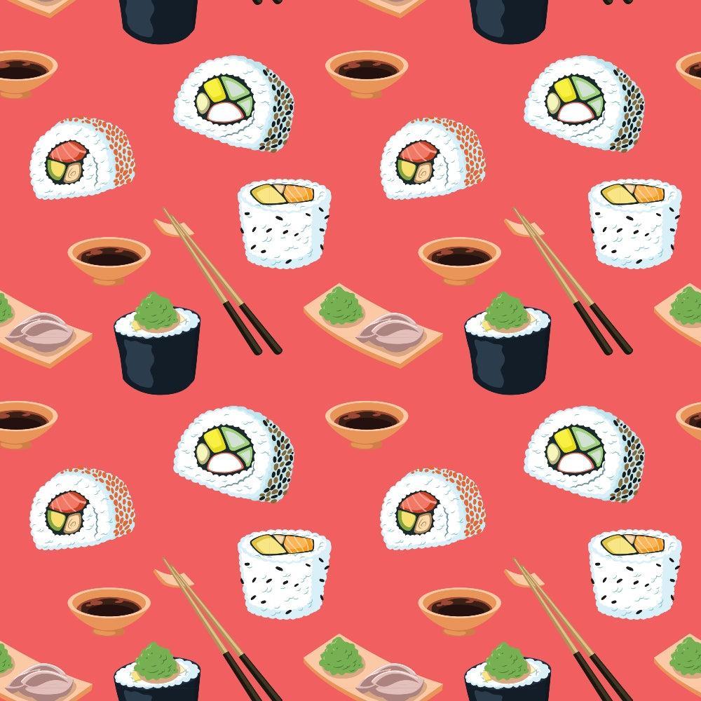 My Favorite Sushi Pattern 6 Quilting Cotton Fabric