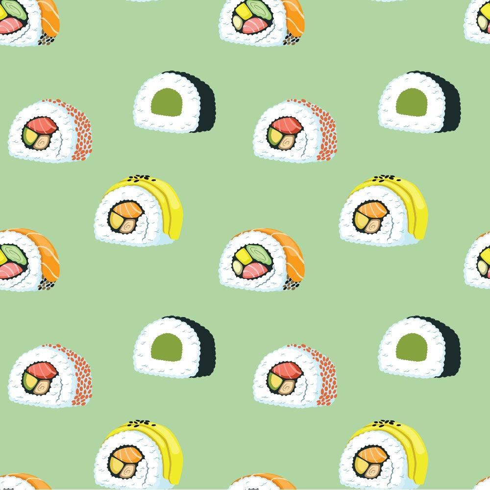 My Favorite Sushi Pattern 7 Quilting Cotton Fabric