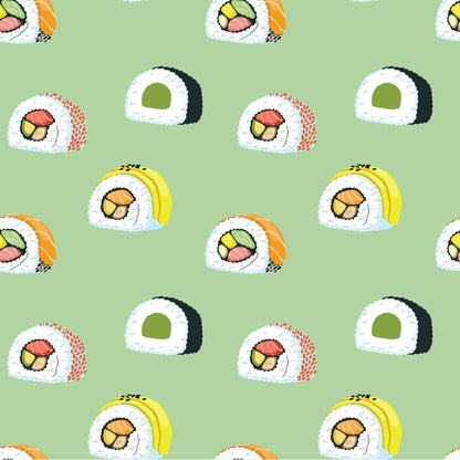 My Favorite Sushi Pattern 7 Quilting Cotton Fabric