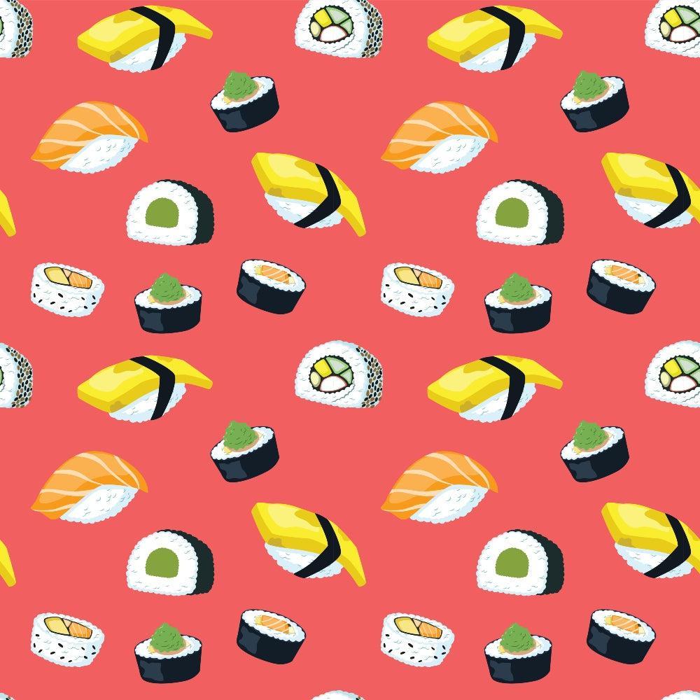 My Favorite Sushi Pattern 8 Quilting Cotton Fabric