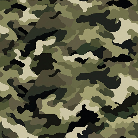Military Camouflage Army Pattern 9 Quilting Cotton Fabric