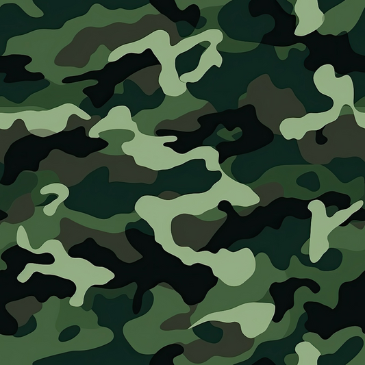 Military Camouflage Army Pattern 12 Quilting Cotton Fabric