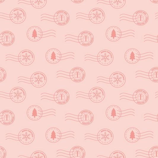 Letters to Santa Pattern 6 Quilting Cotton Fabric
