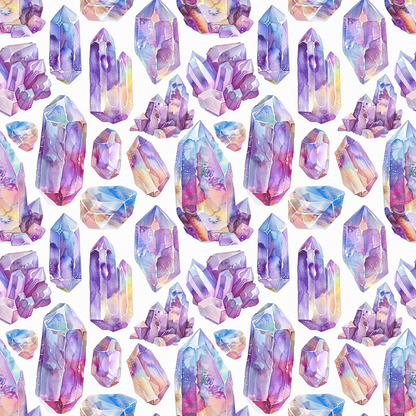 Opal Gemstone Pattern 5 Quilting Cotton Fabric