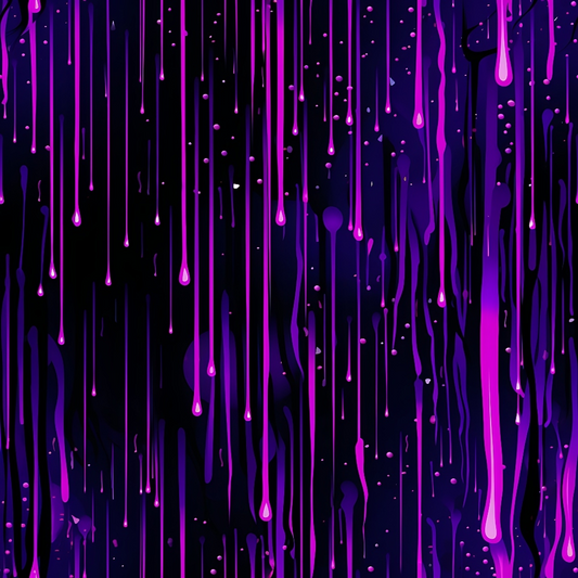 Dripping Purple Liquid Pattern 5 Quilting Cotton Fabric