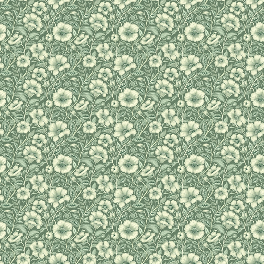 Heritage Garden Pattern 2 Quilting Cotton Fabric