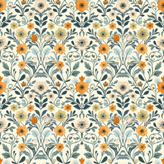 Heritage Garden Pattern 9 Quilting Cotton Fabric