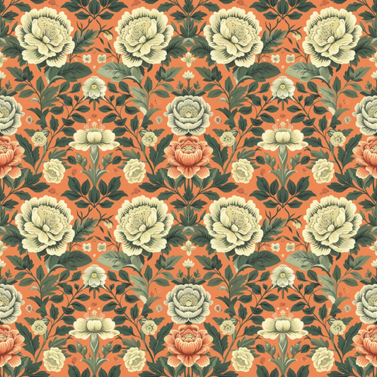 Heritage Garden Pattern 11 Quilting Cotton Fabric