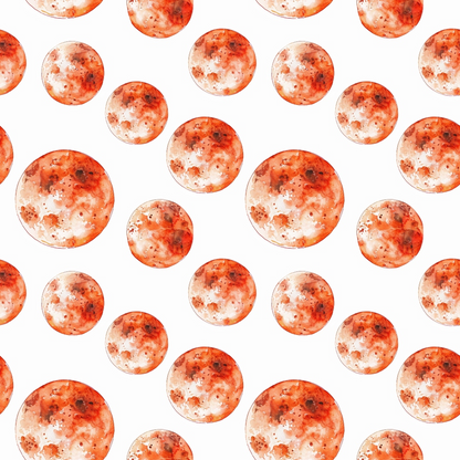 Solar System Pattern 12 Quilting Cotton Fabric