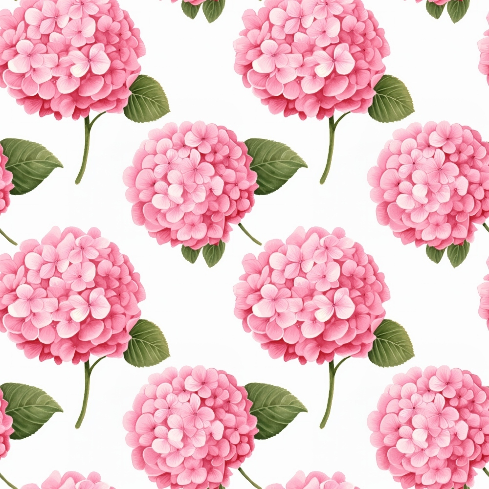 Floral Pink Cottage Gardens Pattern 7 Quilting Cotton Fabric