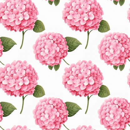 Floral Pink Cottage Gardens Pattern 7 Quilting Cotton Fabric
