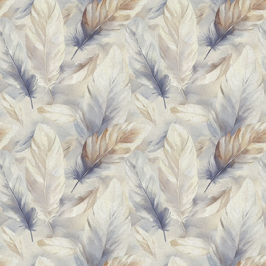 Swan in the Pond Pattern 8 Quilting Cotton Fabric