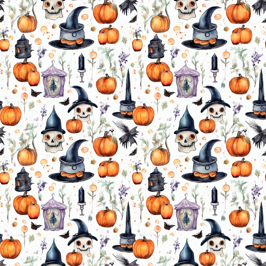Spooky Season Pattern 11 Quilting Cotton Fabric