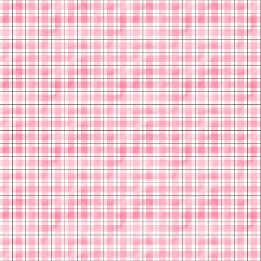 Watercolor Lumberjack Plaid Pattern 15 Quilting Cotton Fabric