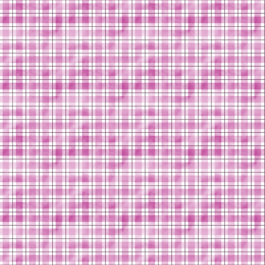Watercolor Lumberjack Plaid Pattern 18 Quilting Cotton Fabric