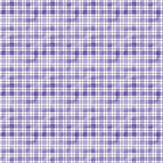 Watercolor Lumberjack Plaid Pattern 23 Quilting Cotton Fabric