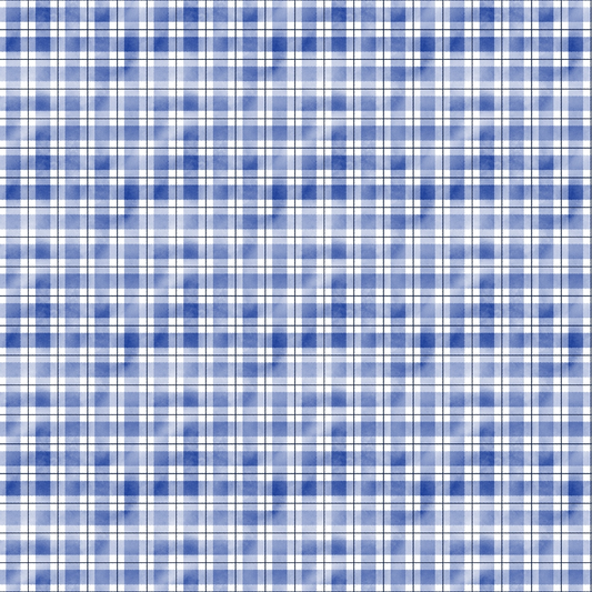 Watercolor Lumberjack Plaid Pattern 28 Quilting Cotton Fabric