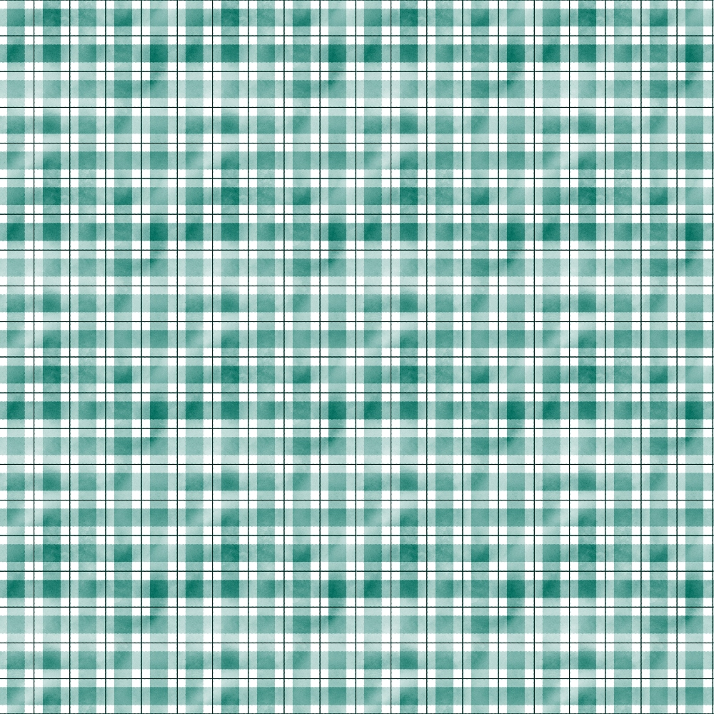 Watercolor Lumberjack Plaid Pattern 35 Quilting Cotton Fabric