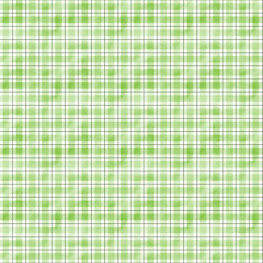 Watercolor Lumberjack Plaid Pattern 39 Quilting Cotton Fabric