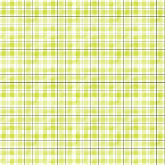 Watercolor Lumberjack Plaid Pattern 41 Quilting Cotton Fabric