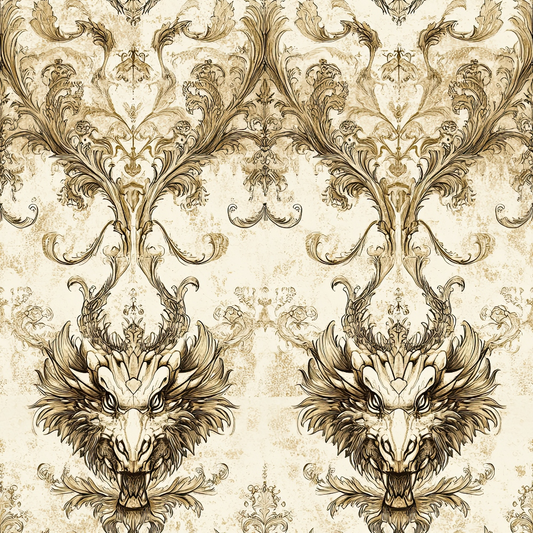 Draconian Royale Pattern 33 Quilting Cotton Fabric
