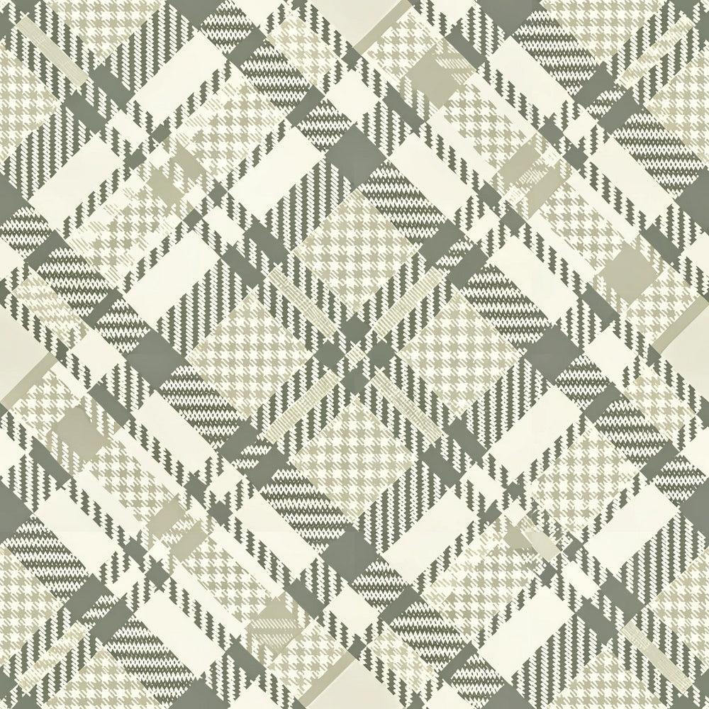 Neutral Houndstooth Pattern 4 Quilting Cotton Fabric