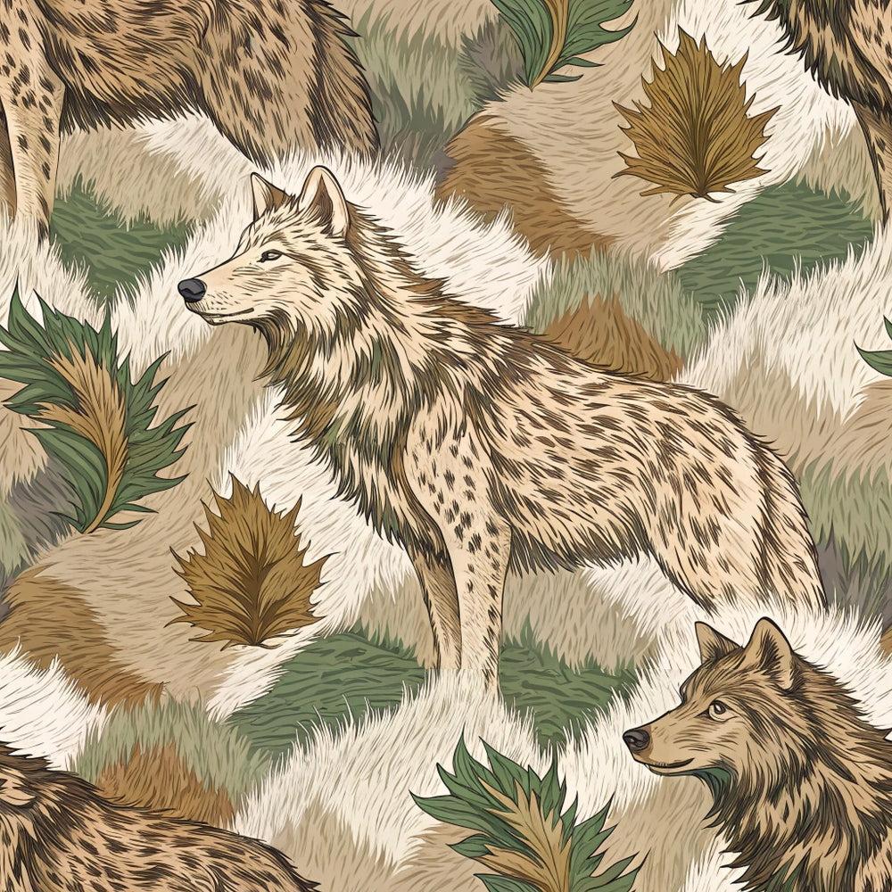 Animal Fur Camo Pattern 6 Quilting Cotton Fabric