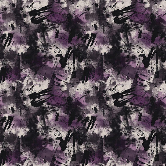 Grunge Echoes Pattern 2 Quilting Cotton Fabric