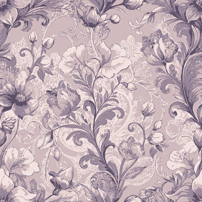 Baroque Florals Pattern 233 Quilting Cotton Fabric
