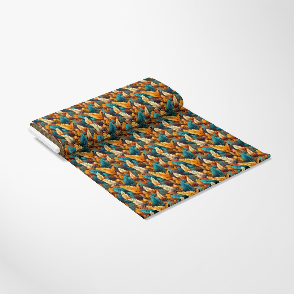 Aztec Feather Pattern 12 Quilting Cotton Fabric