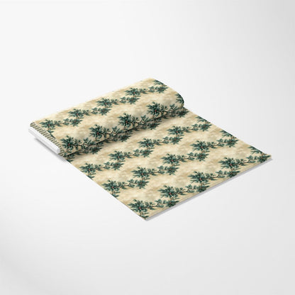Winter Greenery Pattern 1 Quilting Cotton Fabric