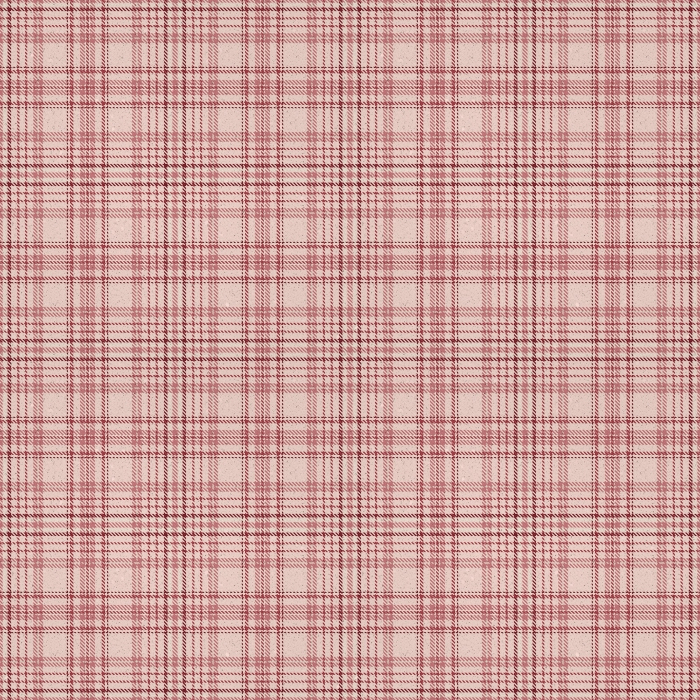Rosewood Tartan Pattern 18 Minky Fabric