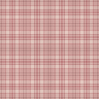 Rosewood Tartan Pattern 18 Minky Fabric