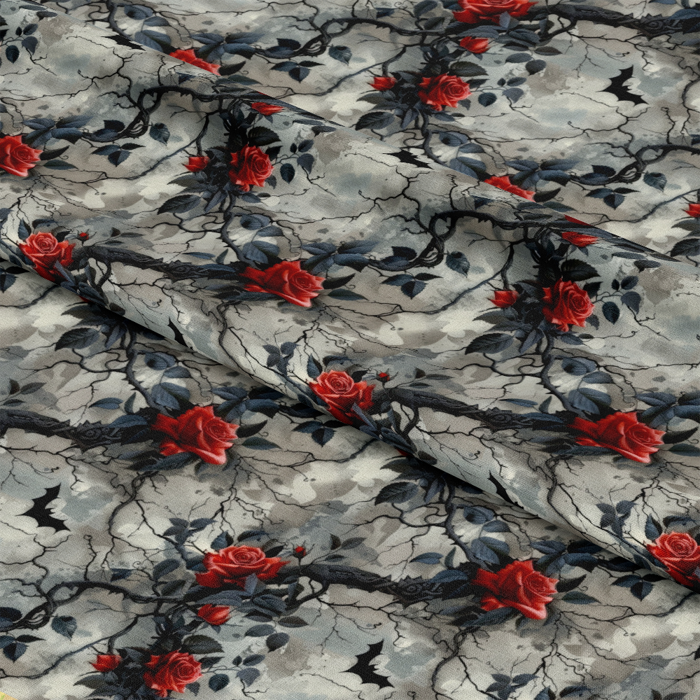 A Gothic Night Pattern 10 Quilting Cotton Fabric