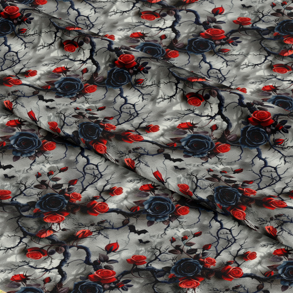 A Gothic Night Pattern 11 Quilting Cotton Fabric