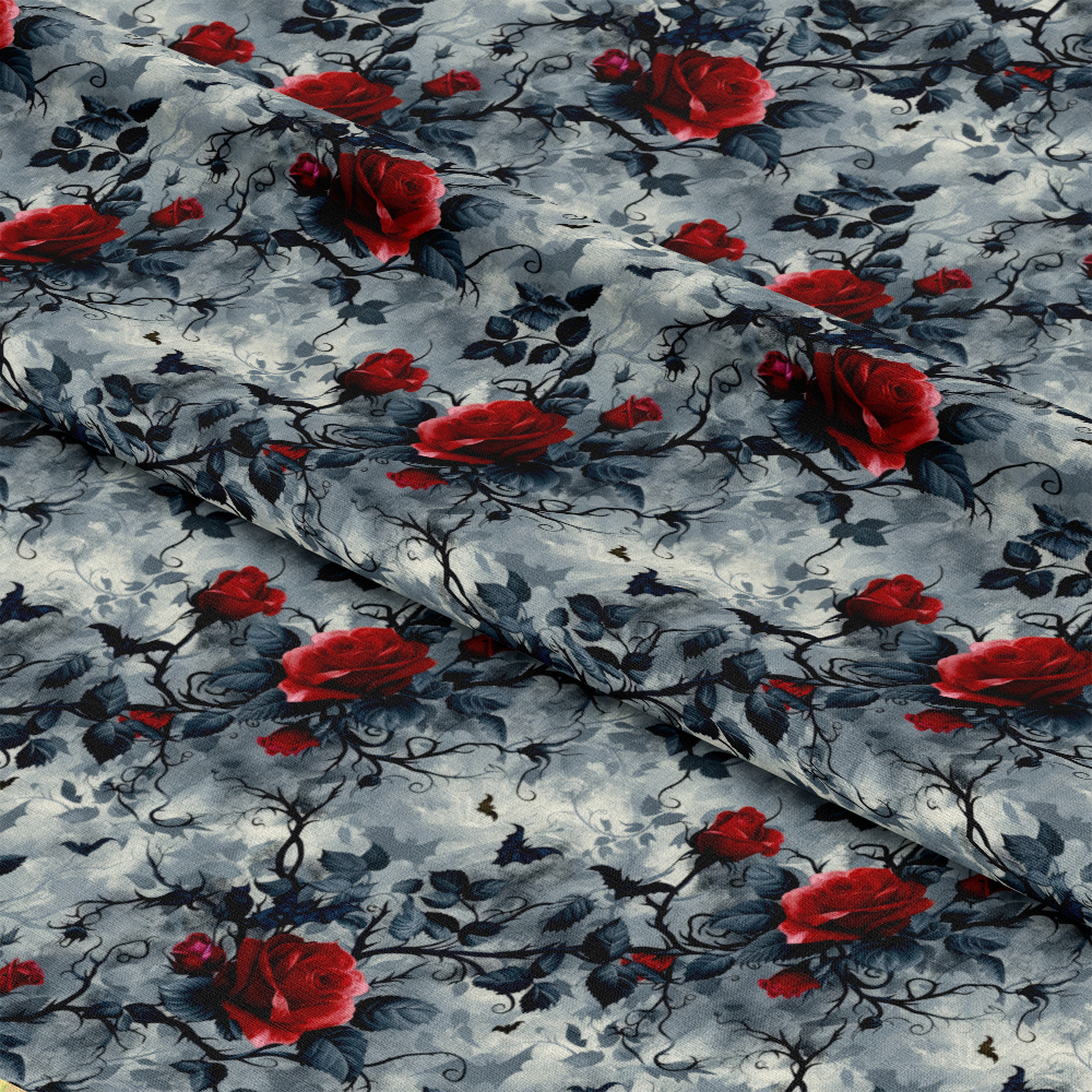 A Gothic Night Pattern 1 Quilting Cotton Fabric