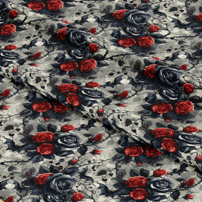 A Gothic Night Pattern 3 Quilting Cotton Fabric