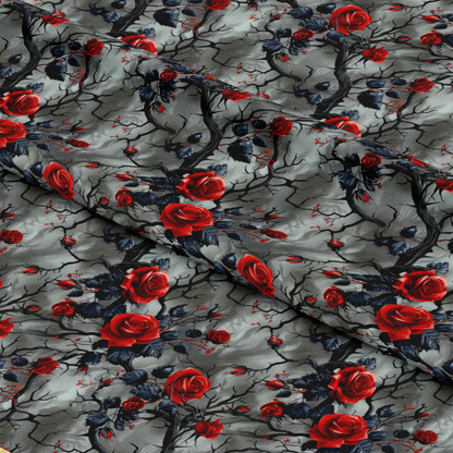 A Gothic Night Pattern 5 Quilting Cotton Fabric