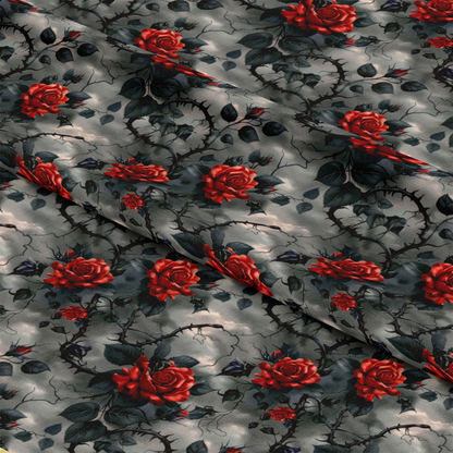 A Gothic Night Pattern 7 Quilting Cotton Fabric