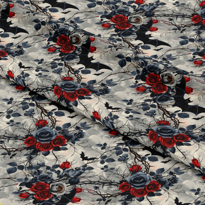 A Gothic Night Pattern 8 Quilting Cotton Fabric
