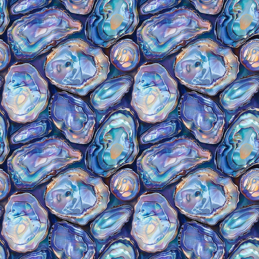 Mother of Pearl Pattern 2 Minky Fabric