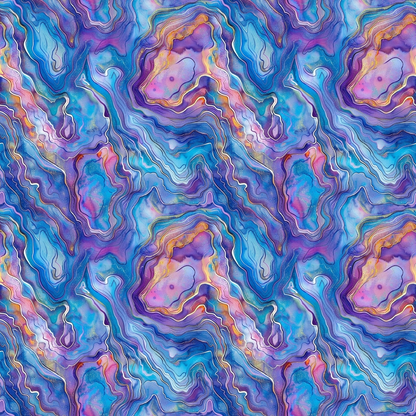 Mother of Pearl Pattern 5 Minky Fabric