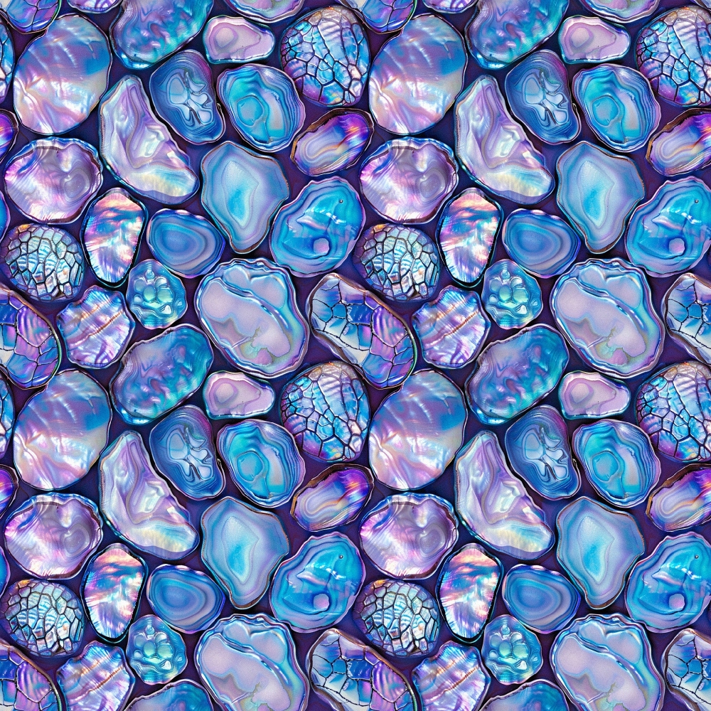 Mother of Pearl Pattern 6 Minky Fabric