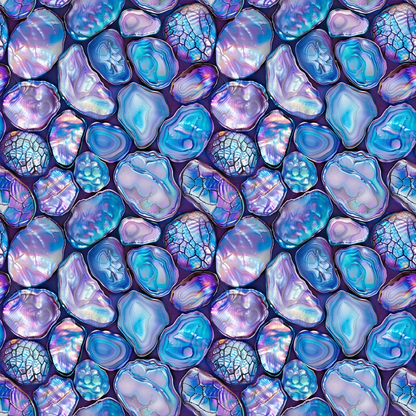 Mother of Pearl Pattern 6 Minky Fabric