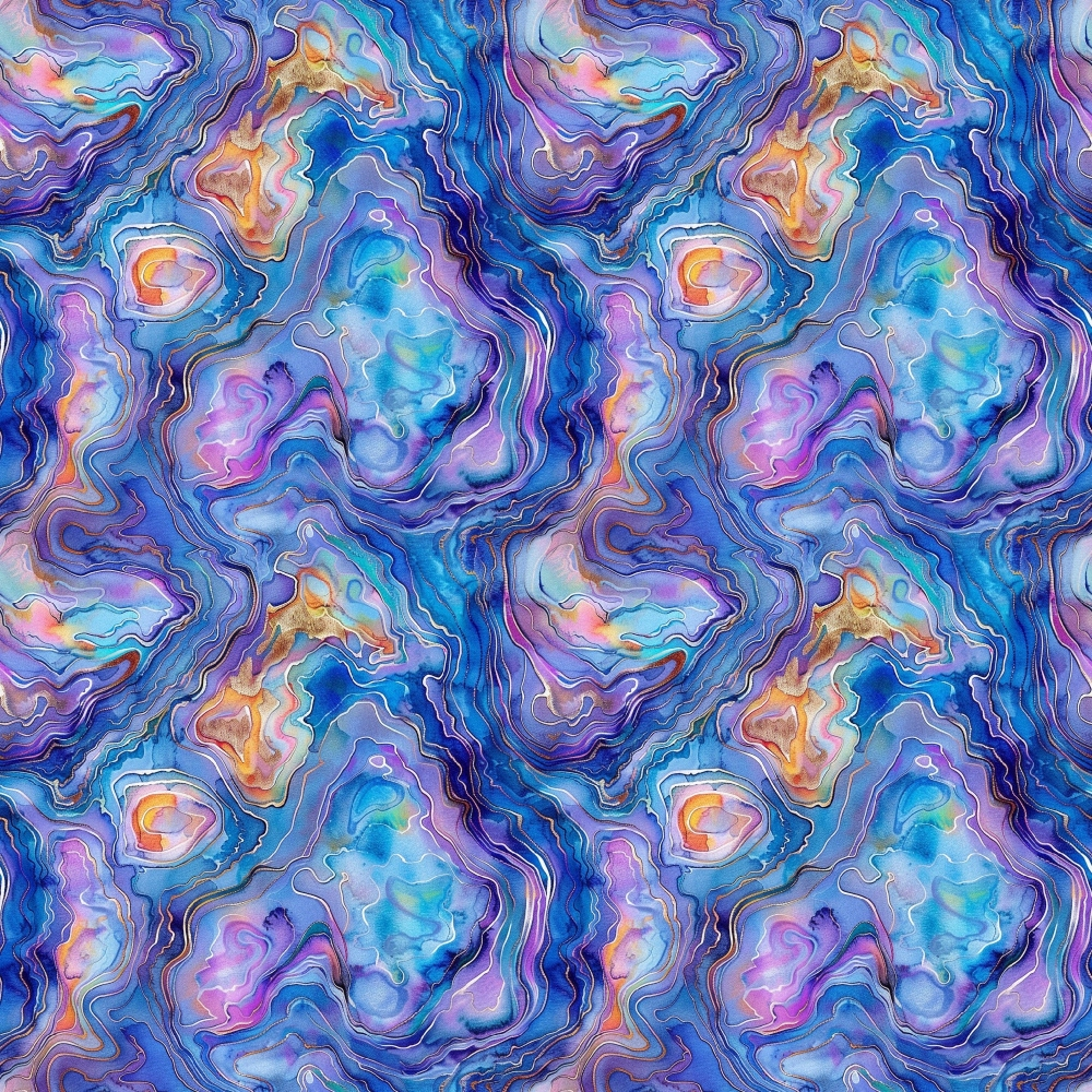 Mother of Pearl Pattern 7 Minky Fabric