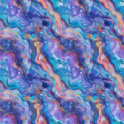 Mother of Pearl Pattern 9 Minky Fabric