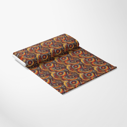 Aboriginal Circles and Dots Pattern 13 Quilting Cotton Fabric